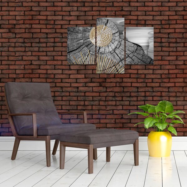 Slika - Deblo u kolažu (90x60 cm)