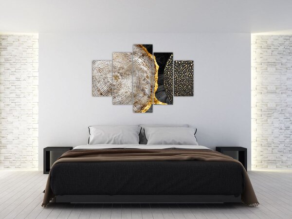 Slika - Deblo u kolažu 2 (150x105 cm)