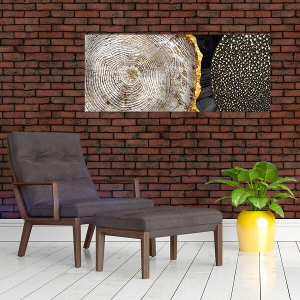 Slika - Deblo u kolažu 2 (120x50 cm)