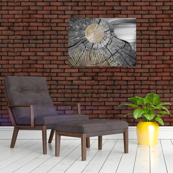Slika - Deblo u kolažu (70x50 cm)