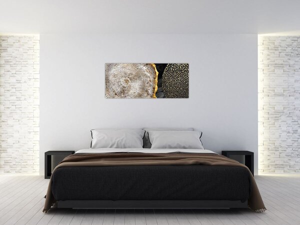 Slika - Deblo u kolažu 2 (120x50 cm)