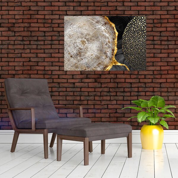 Slika - Deblo u kolažu 2 (90x60 cm)