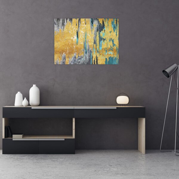 Slika - Zlatni dizajn (70x50 cm)