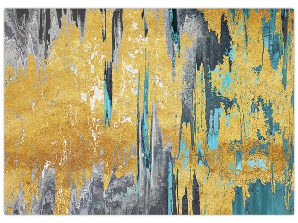 Slika - Zlatni dizajn (70x50 cm)