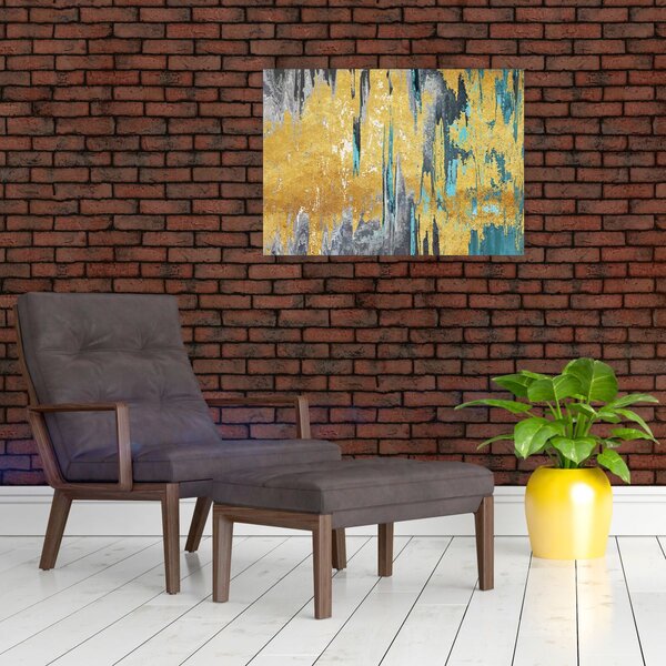Slika - Zlatni dizajn (70x50 cm)
