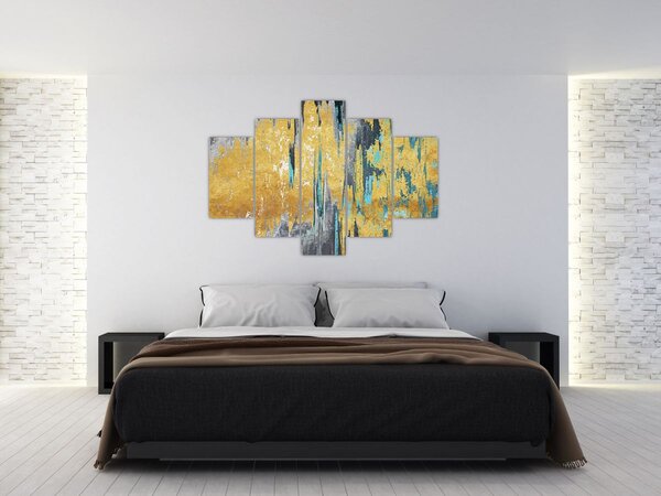 Slika - Zlatni dizajn (150x105 cm)