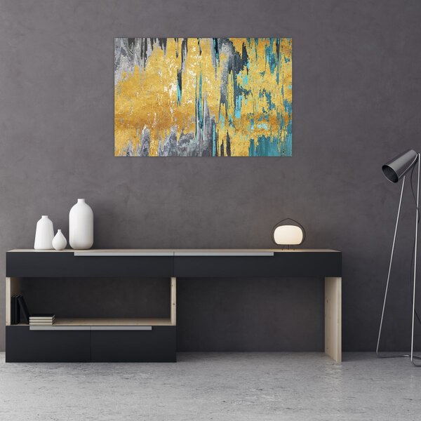 Slika - Zlatni dizajn (90x60 cm)