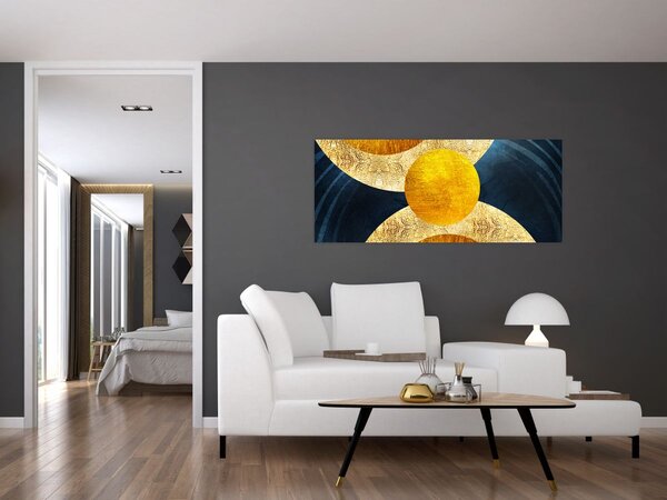 Slika - Krugovi (120x50 cm)
