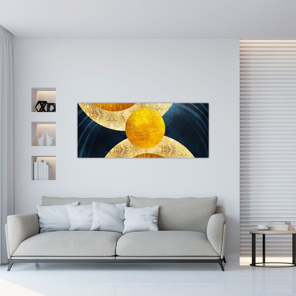 Slika - Krugovi (120x50 cm)