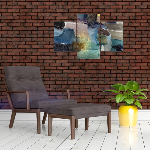 Slika - Akvarel apstrakcija (90x60 cm)