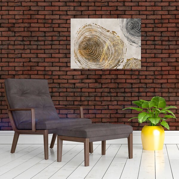 Slika - Apstrakcija debla (70x50 cm)