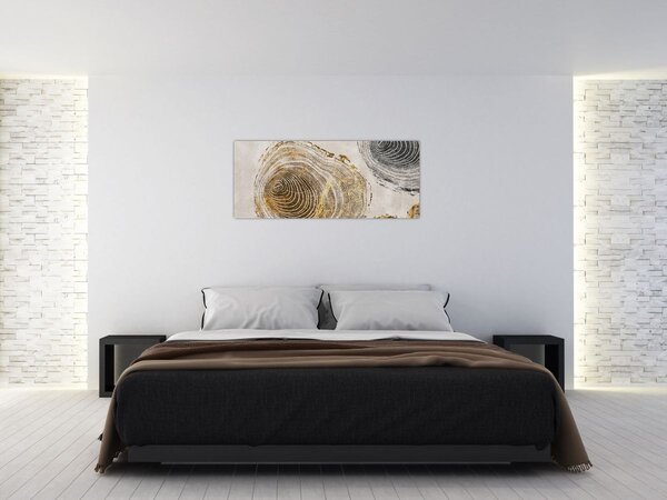 Slika - Apstrakcija debla (120x50 cm)