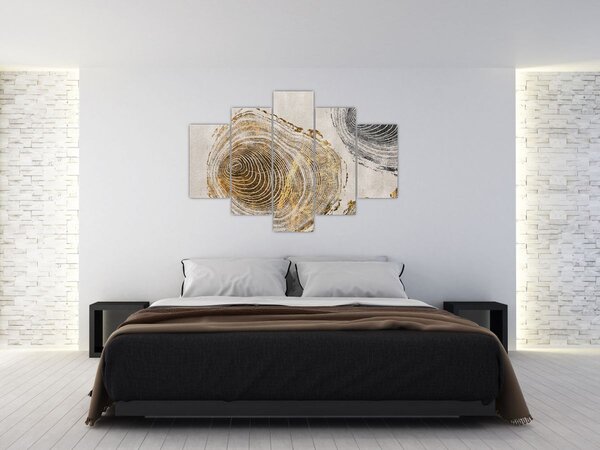 Slika - Apstrakcija debla (150x105 cm)
