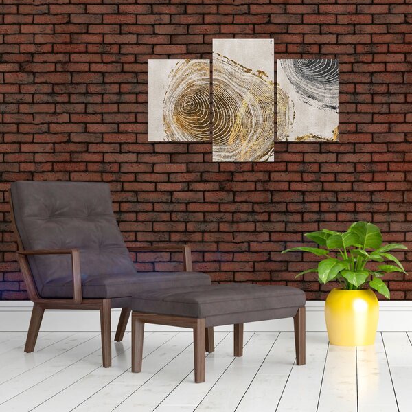 Slika - Apstrakcija debla (90x60 cm)