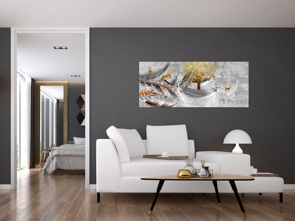 Slika - Kolaž (120x50 cm)