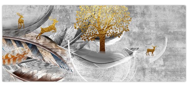 Slika - Kolaž (120x50 cm)