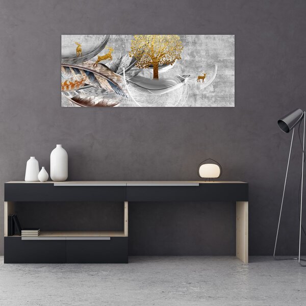 Slika - Kolaž (120x50 cm)