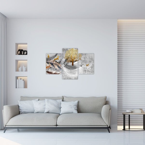 Slika - Kolaž (90x60 cm)