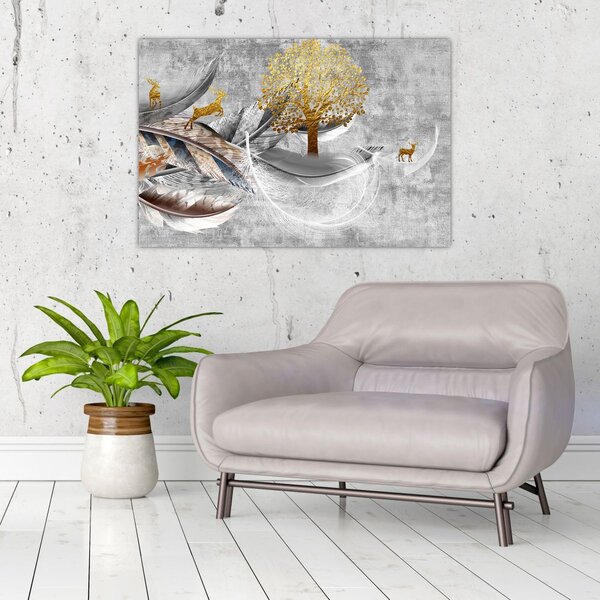Slika - Kolaž (90x60 cm)