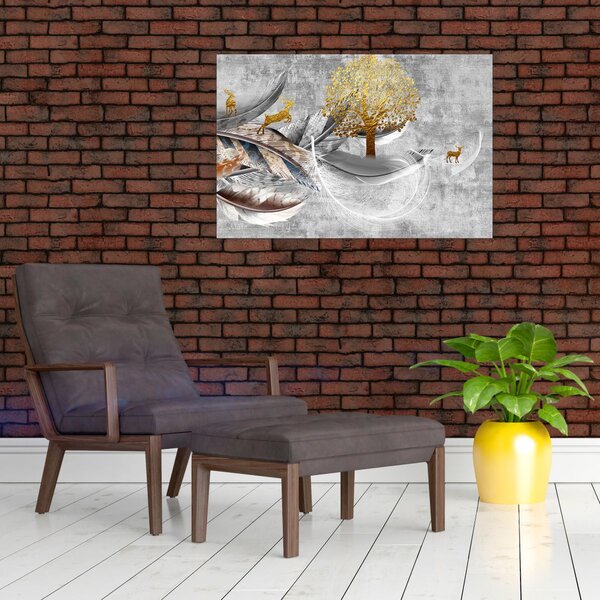 Slika - Kolaž (90x60 cm)