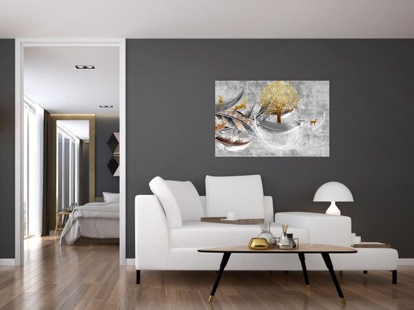 Slika - Kolaž (90x60 cm)