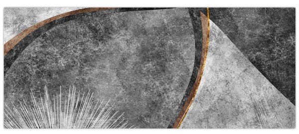Slika - Apstrakcija u betonu (120x50 cm)