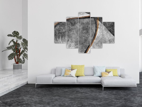 Slika - Apstrakcija u betonu (150x105 cm)