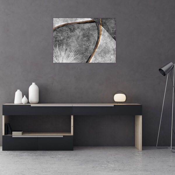 Slika - Apstrakcija u betonu (70x50 cm)