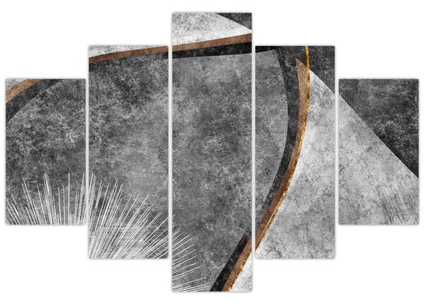 Slika - Apstrakcija u betonu (150x105 cm)