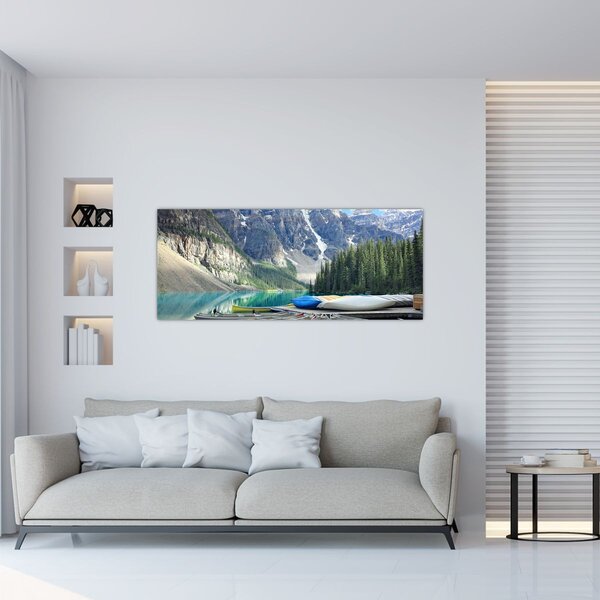 Slika - Jezero Moraine (120x50 cm)