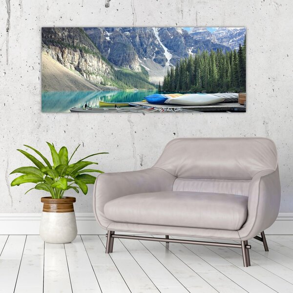 Slika - Jezero Moraine (120x50 cm)