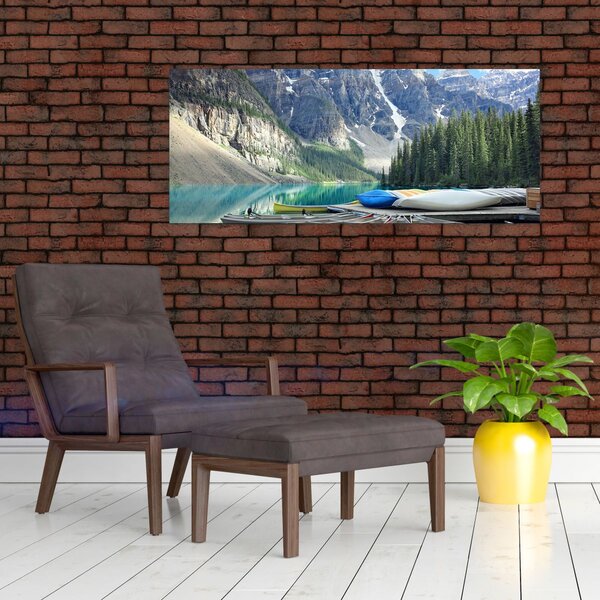 Slika - Jezero Moraine (120x50 cm)