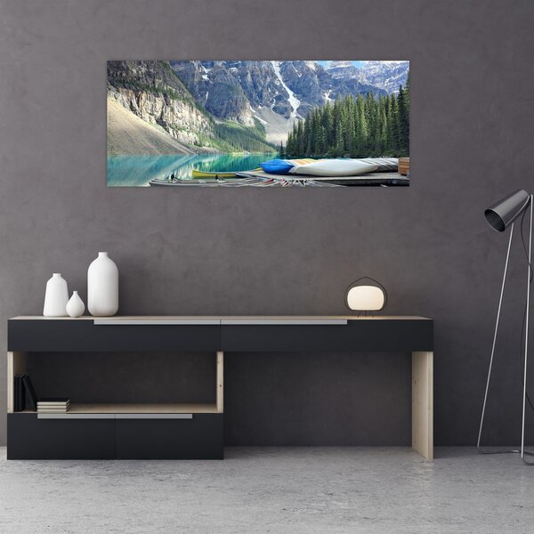 Slika - Jezero Moraine (120x50 cm)
