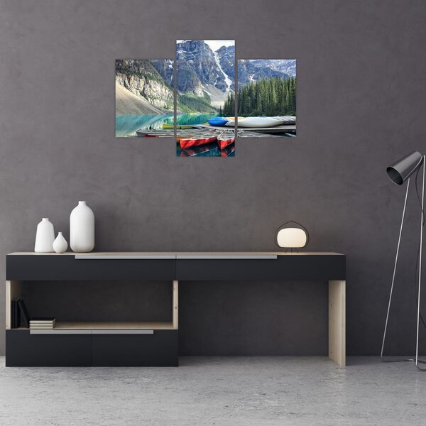 Slika - Jezero Moraine (90x60 cm)