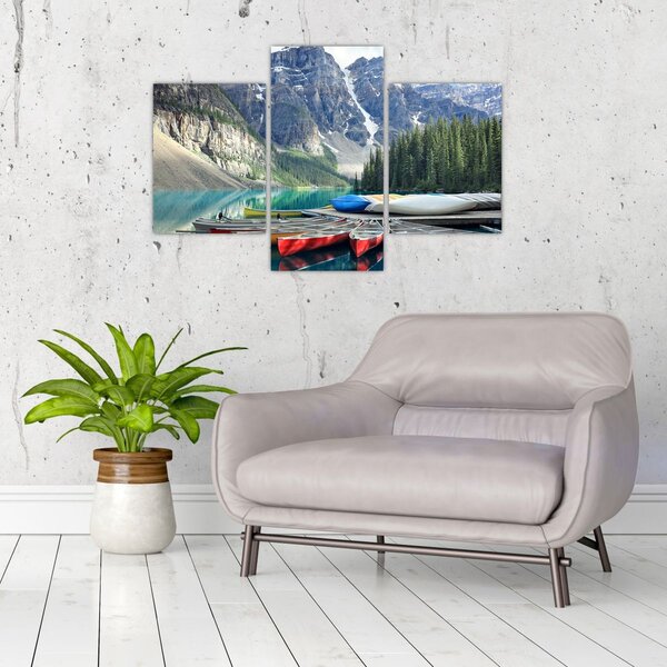 Slika - Jezero Moraine (90x60 cm)