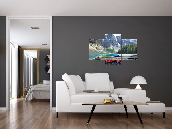 Slika - Jezero Moraine (90x60 cm)