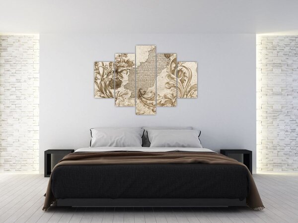 Slika - Zid s cvijećem (150x105 cm)