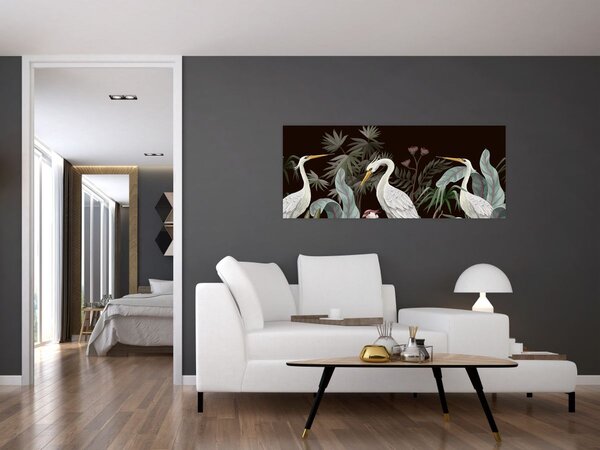Slika - Ptice (120x50 cm)