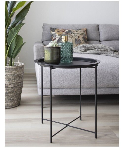 Metalni okrugli pomoćni stol ø 47 cm Bastia – House Nordic
