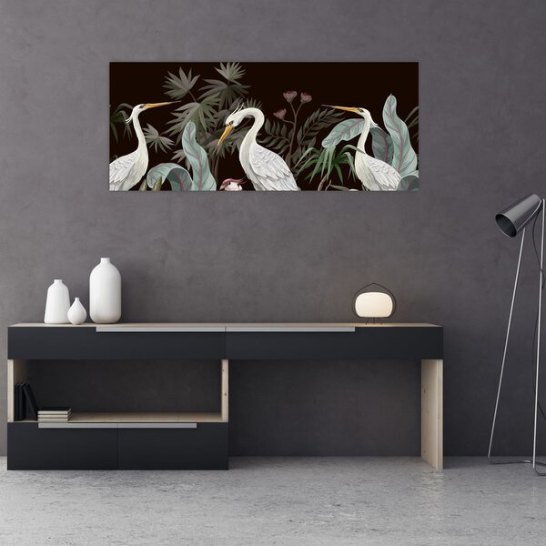 Slika - Ptice (120x50 cm)