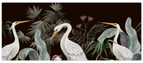 Slika - Ptice (120x50 cm)