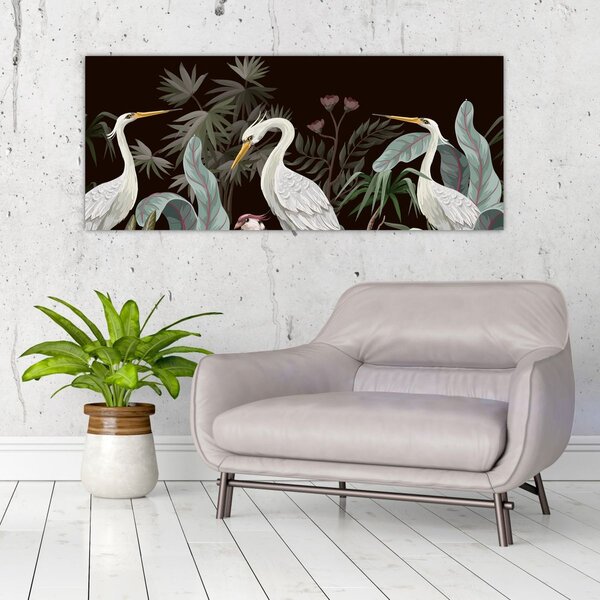 Slika - Ptice (120x50 cm)