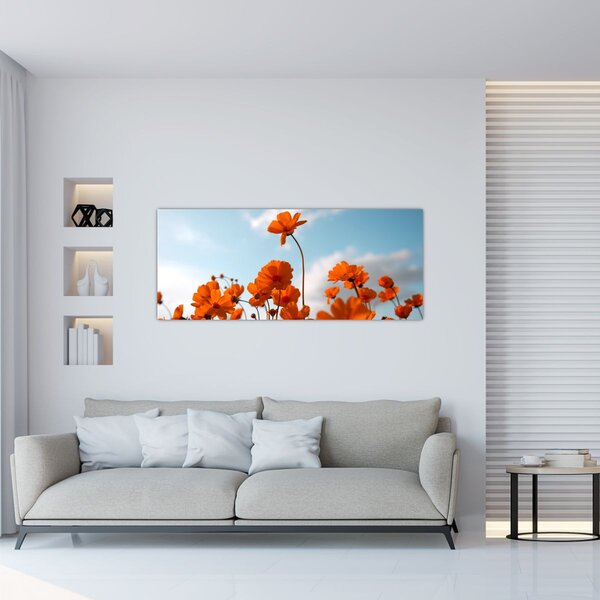 Slika - Livadsko cvijeće (120x50 cm)