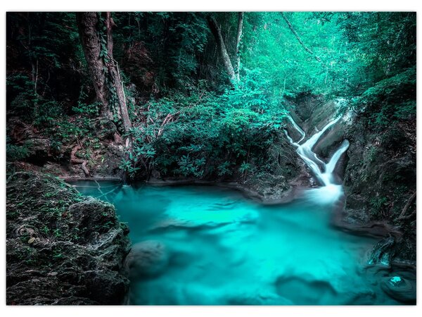 Slika - Tirkizno jezero (70x50 cm)