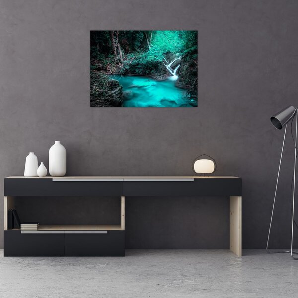 Slika - Tirkizno jezero (70x50 cm)