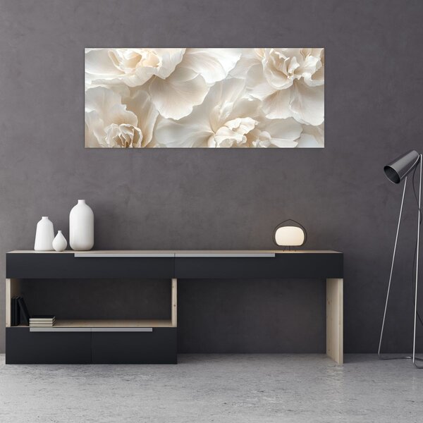 Slika - Nježne božure (120x50 cm)