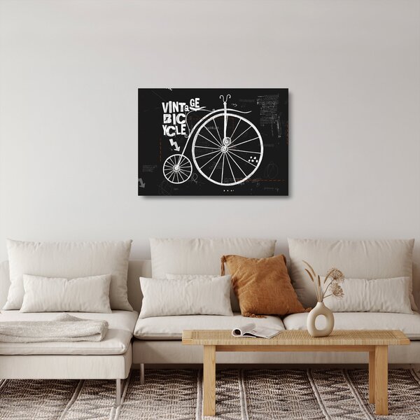 Staklena slika - Velocipede (70x50 cm)