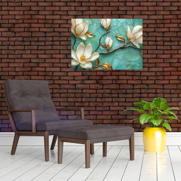 Slika - 3D magnolije (70x50 cm)