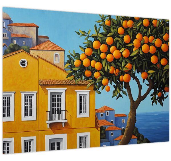 Slika - Narančino drvo (70x50 cm)