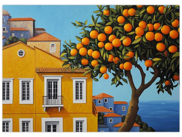 Slika - Narančino drvo (70x50 cm)